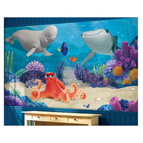 Finding Dory XL Chair Rail Prepasted Mural